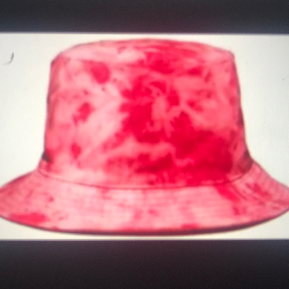 Aqua tie dye bucket hat - Picture 3 of 4